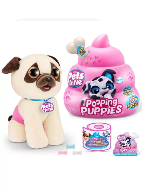 Мягкая игрушка сюрприз Зуру Pets Alive Pooping Puppies