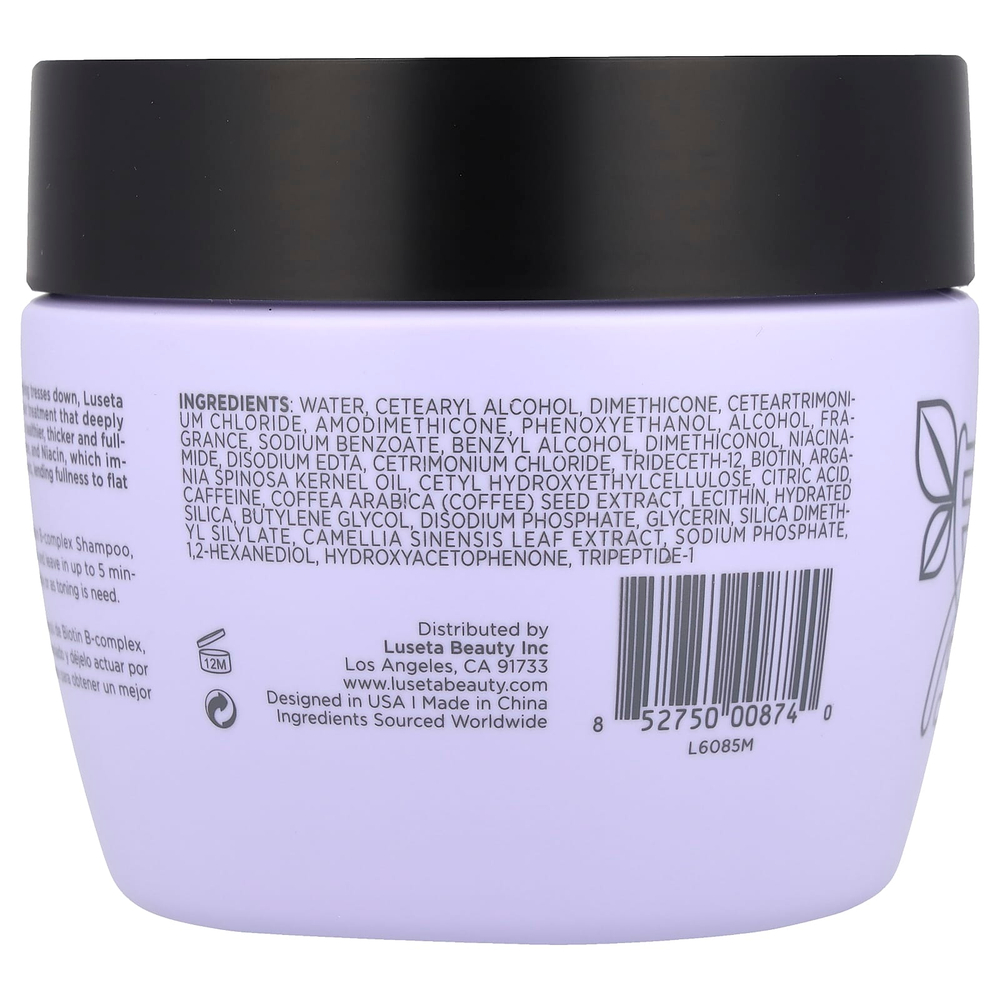 Luseta Beauty, Biotin B-Complex, восстанавливающая маска для волос, предотвращающая ломкость, 500 мл (16,9 жидк. унц.)