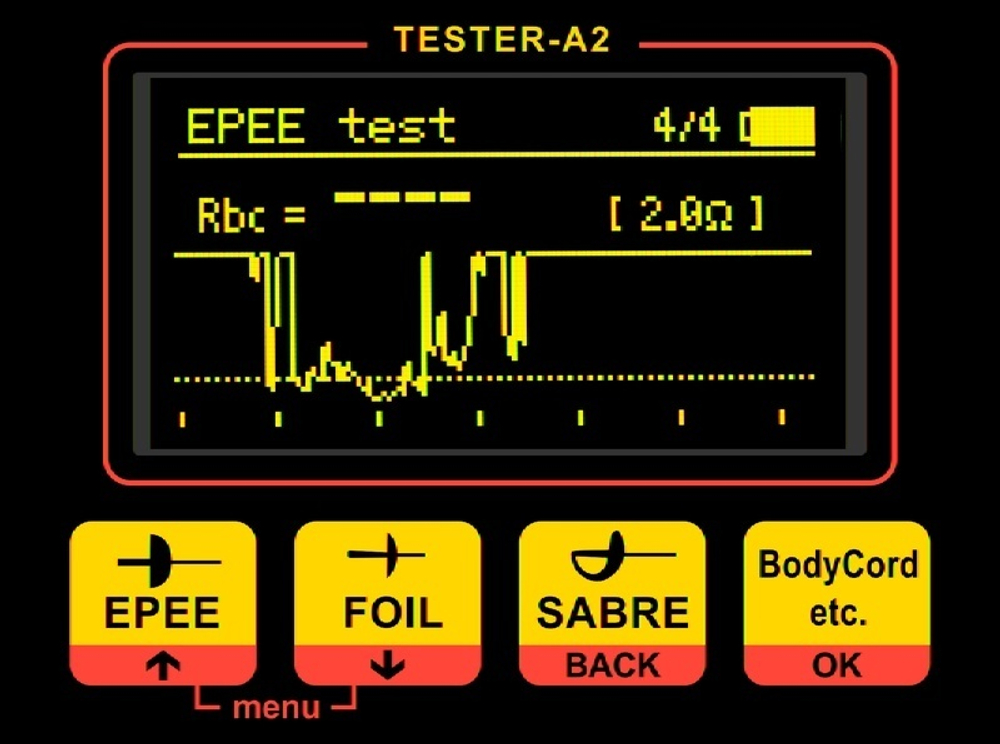 Тестер для фехтовального инвентаря Favero TESTER-A2
