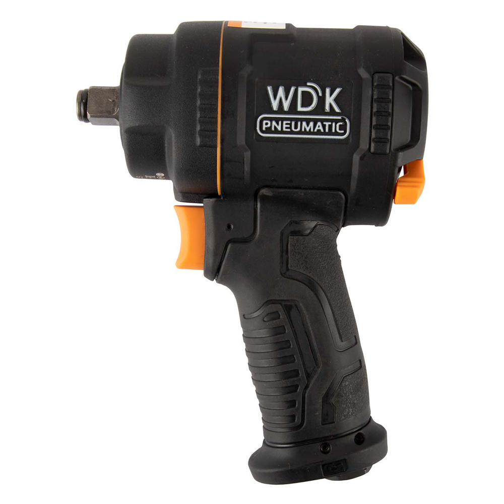 WDK-20425S Гайковерт пневматический ударный, композитный корпус, привод 1/2", 1200 Нм