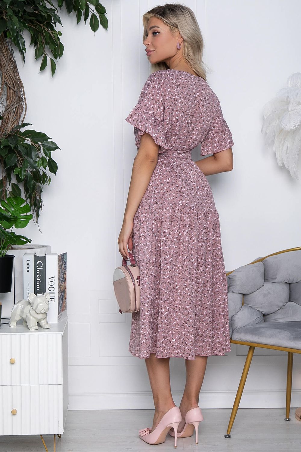 Платье Калипсо (бордо) П10503 LT Collection