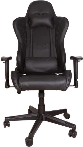 Кресло игровое Gramber B01 Экокожа черная/Черный