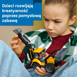 Конструктор LEGO City 60480 Жёлтый экскаватор-погрузчик — фото 5
