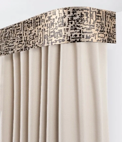 Пластиковый карниз с тиснением Legrand 2-х рядный Бруно 2000 мм