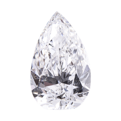 Лабораторный бриллиант груша 7.00 х 4.20 мм D/VS2 0.478 ct