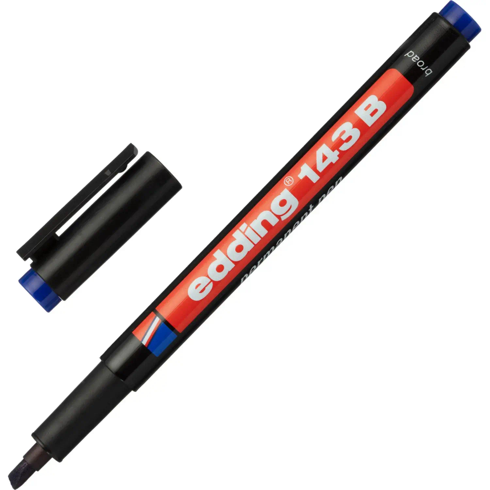 Маркер для глянц.поверх. EDDING E-143/3 B синий 1-3мм перманент