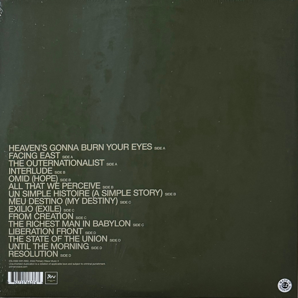 Thievery Corporation ‎– The Richest Man In Babylon 2LP (США 2025г.)