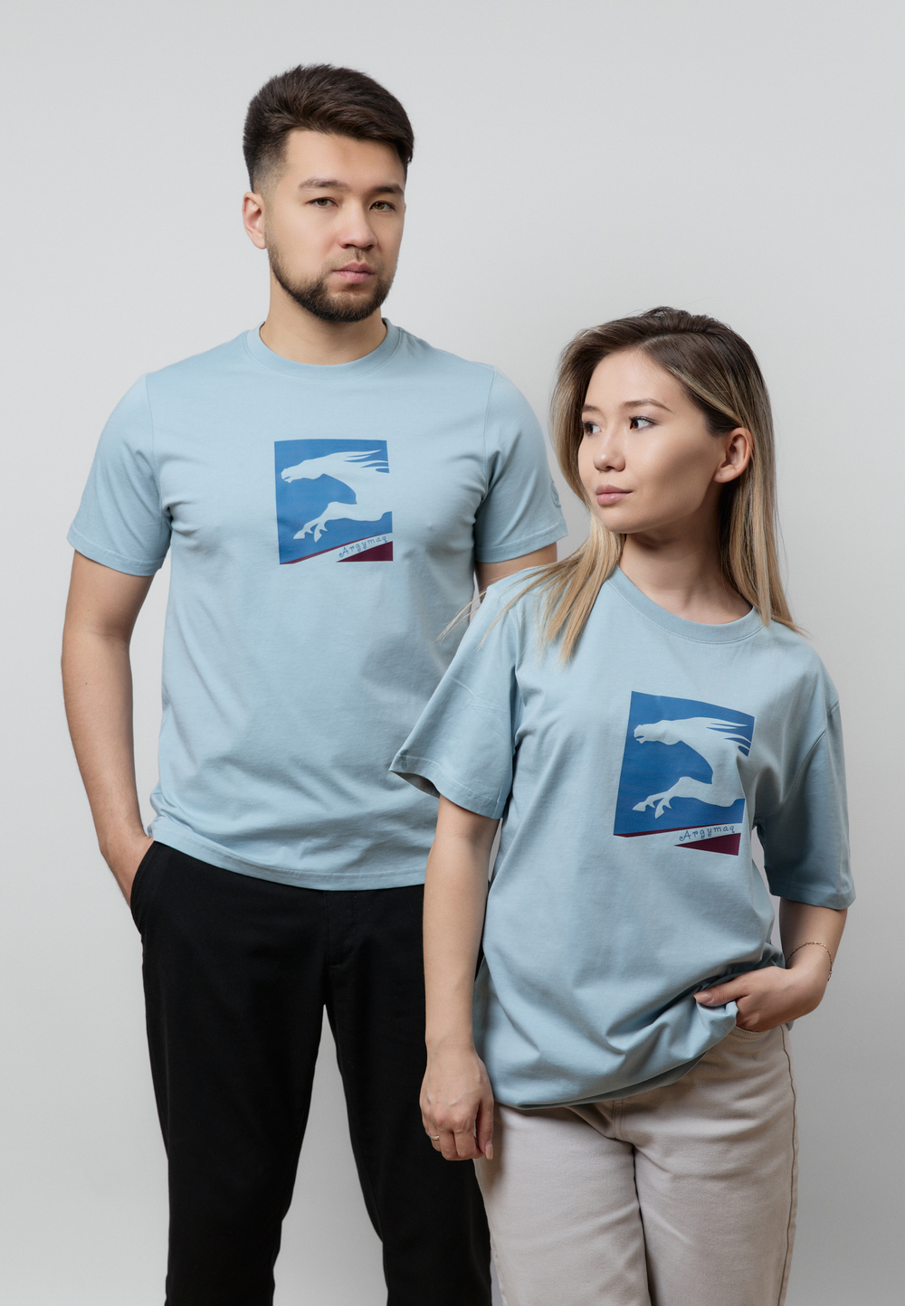 Футболка ARGYMAQ LIGHT BLUE