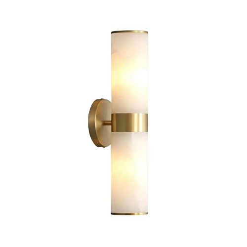 Настенный светильник 6483W/B brass/white