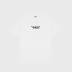 Футболка Pleasures Cut Here Heavyweight White