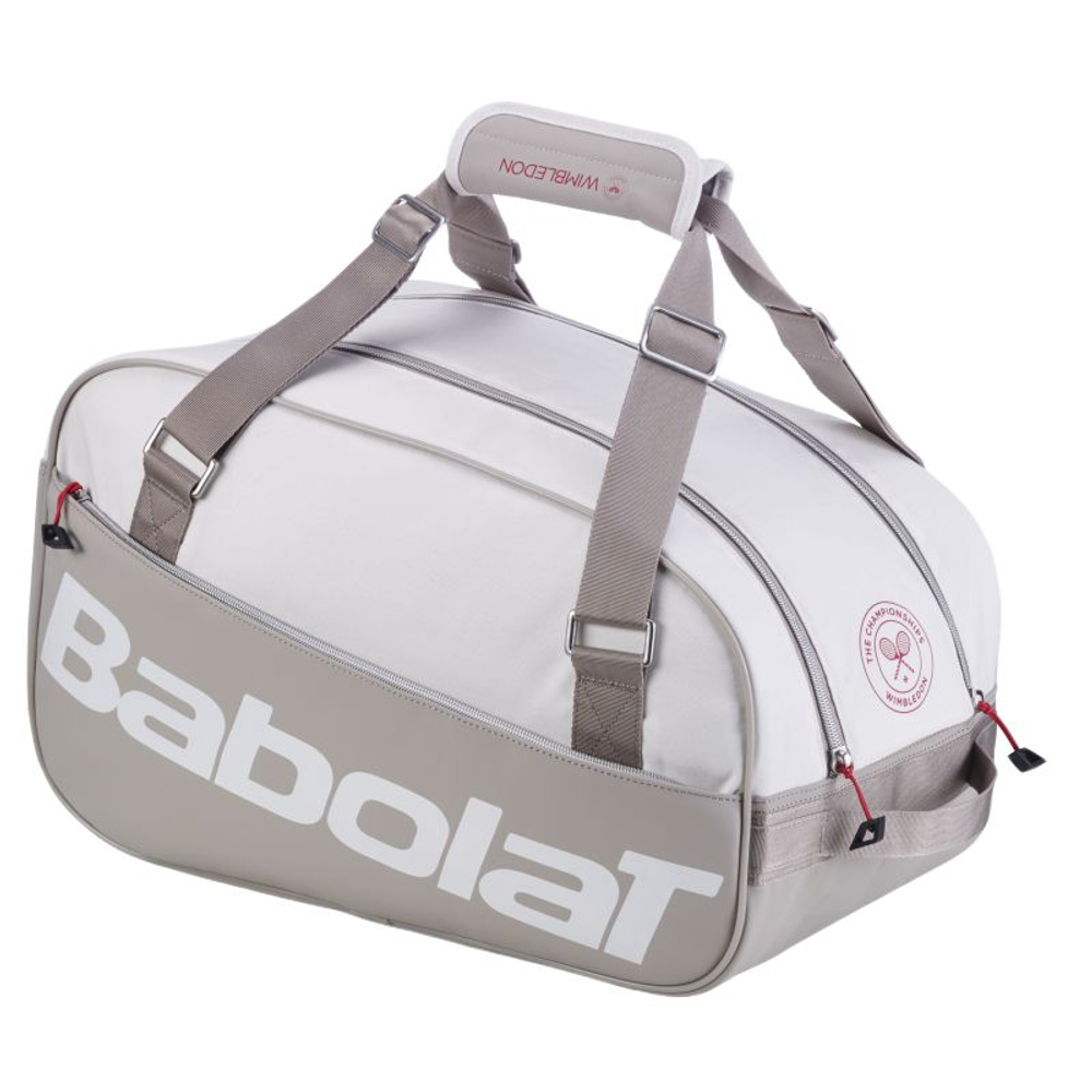 Сумка теннисная Babolat Court S Wimbledon - white/beige