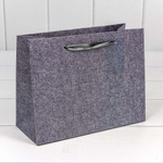 Пакет подарочный 23х18х10см "Премиум" (Микс)