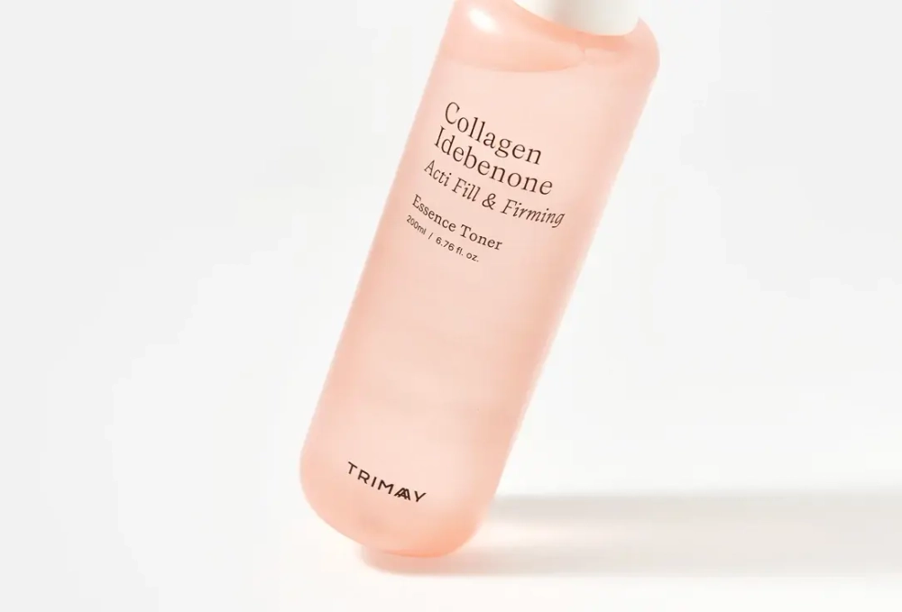 Trimay Укрепляющий тонер-эссенция с коллагеном Trimay Collagen Idebenone Acti Fill & Firming Dual Essence Toner