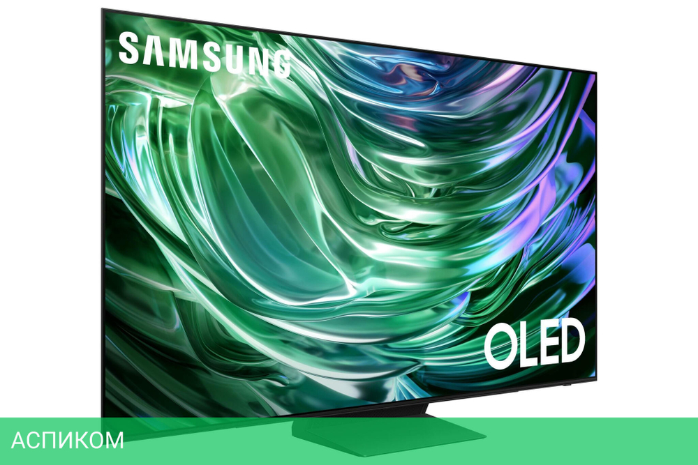 Телевизор Samsung QE55S90DAUXRU Series 9 черный графит