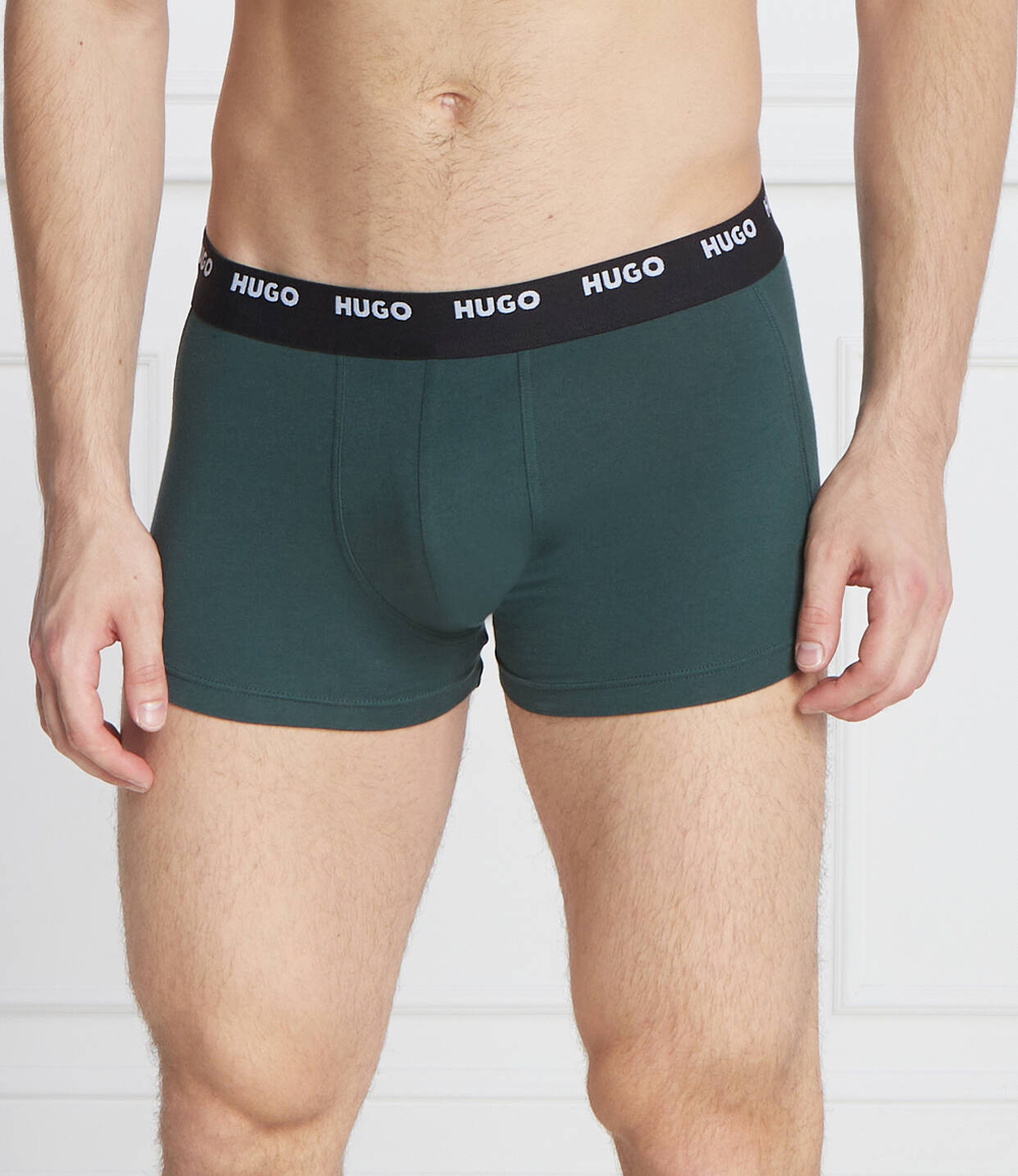 Трусики-боксеры 5шт. Hugo Bodywear - серый(50479944)