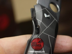 Нож Spyderco Nirvana - рукоять титан, сухарь, керамика в осевом C199TI