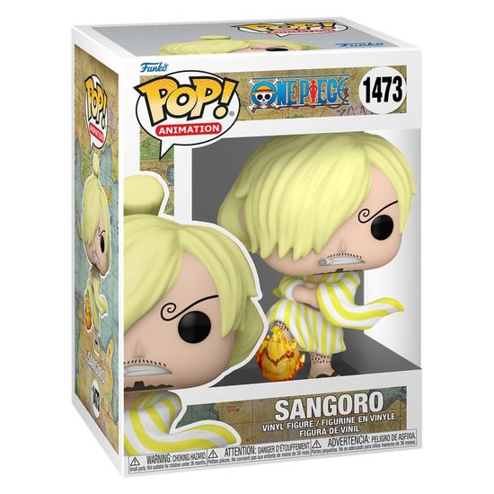 Фигурка Funko POP! Animation One Piece Sangoro in Wano Outfit (1473) 72108 / Фигурка Фанко ПОП! по мотивам аниме "Ван Пис", Винсмок Санджи