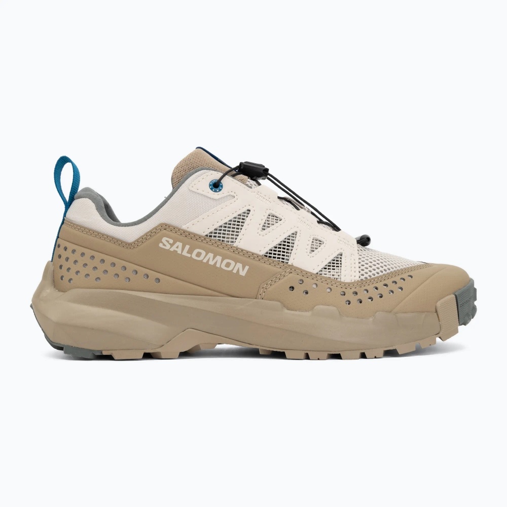 Кроссовки Salomon Techamphibian 5 rainy day/desert tan/mykonos blue