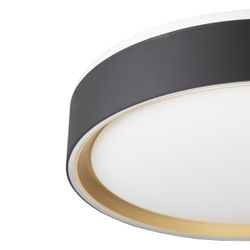 Citilux BOSS CL751251G LED RGB Светильник с пультом Чёрный с Золотом