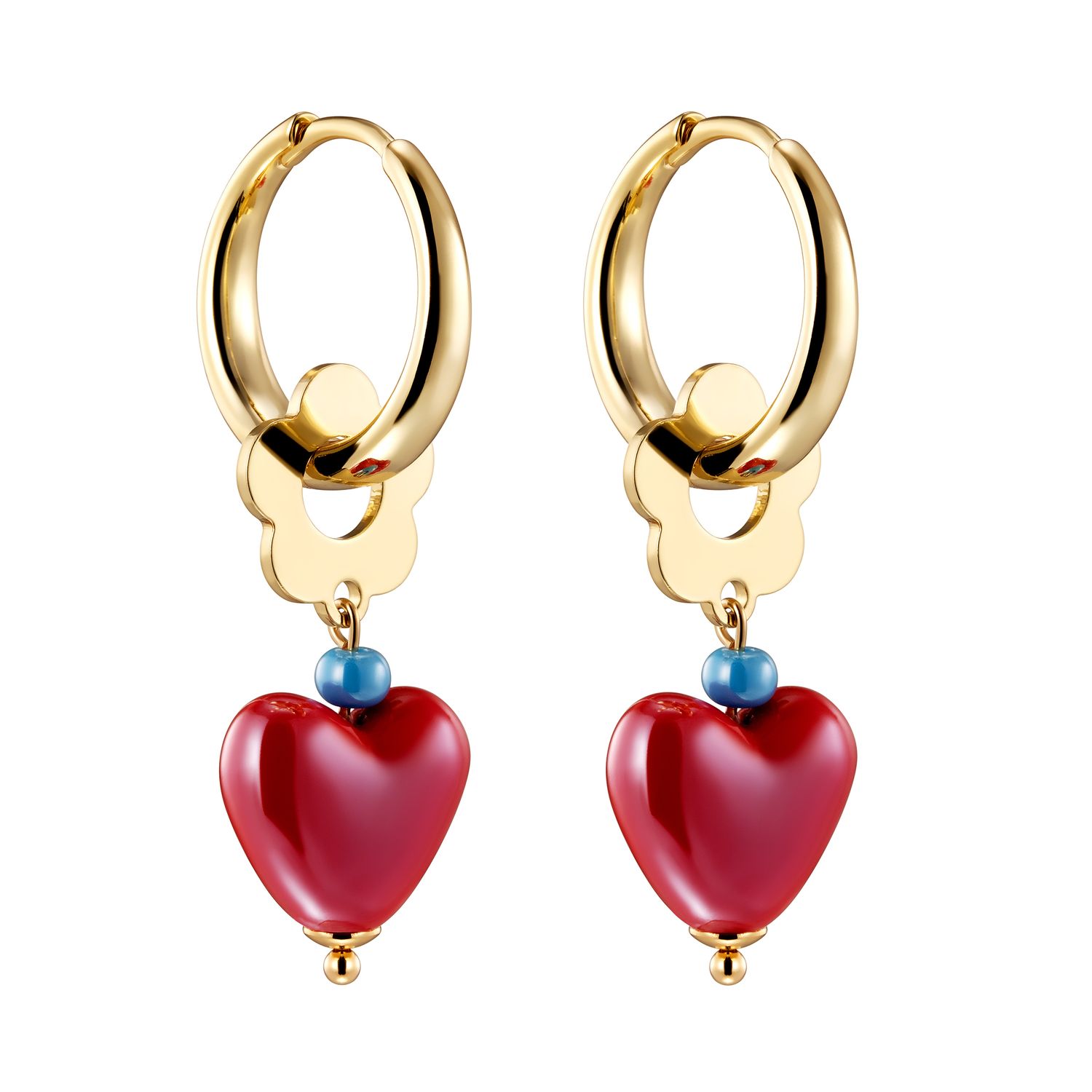 Серьги Red Barbie Earrings