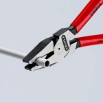 Плоскогубцы комбинированные особой мощности черненые 200 мм Knipex 02 01 200