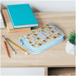 Пенал 1 отделение, 190*110 ArtSpace "Funny Pugs", ламинированный картон