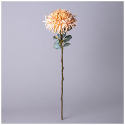 ЦВЕТОК ИСКУССТВЕННЫЙ АСТРА ДЛИНА =62СМ , ЦВЕТ КРЕМОВЫЙ МАЛ.УП.=18ШТ