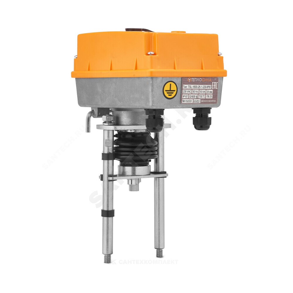 Электропривод 3-х позиционный TSL-2200-40-1-230-IP67 230В Теплосила 110