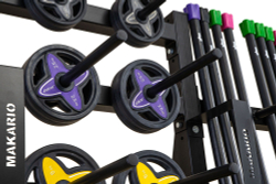 Стойка комплект для бодибаров и боди-пампов, MAKARIO