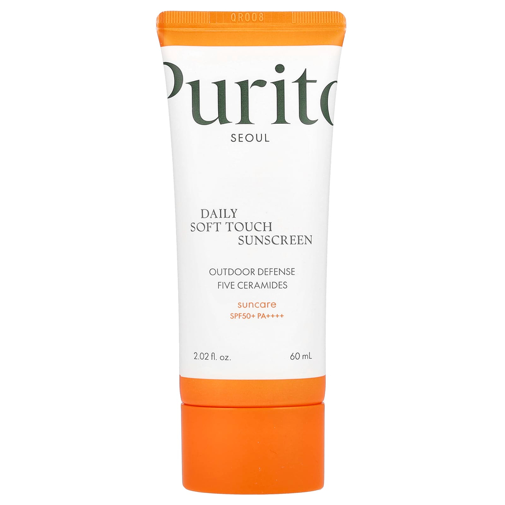 Purito, Daily Soft Touch, солнцезащитное средство, SPF 50+, PA ++++, 60 мл (2,02 жидк. унц.)