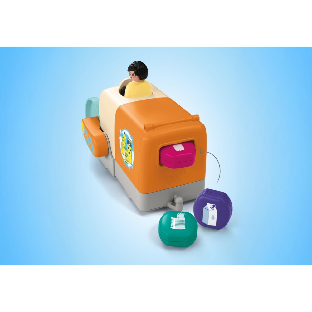 Playmobil - JUNIOR Мусоровоз для сортировки отходов 71774