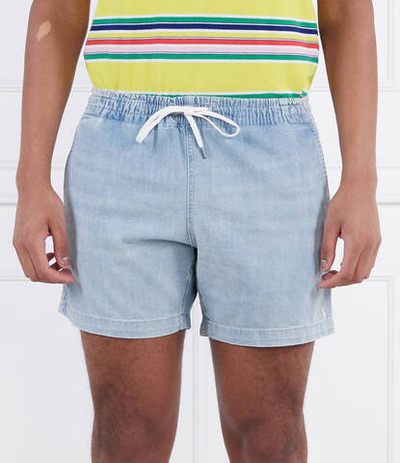 Шорты CFPREPSTERS-5-POCKET-DENIM POLO RALPH LAUREN - голубой(710830872)