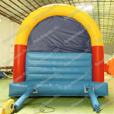 Коммерческий надувной батут "Синее море" с крышей