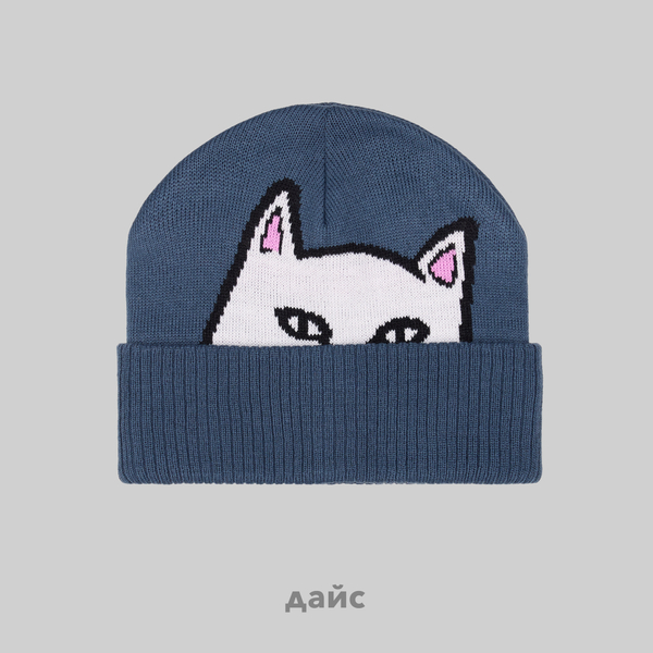 Шапка Ripndip Peeking Nermal Beanie артикул:RND10285 - купить в магазине Дайс