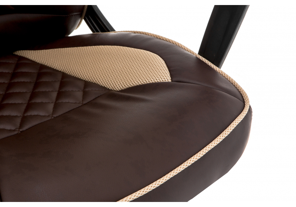 Офисное кресло Woodville Raid коричневое