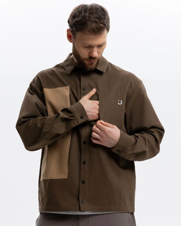 Рубашка Outland Craft V2 коричневая - фото 4