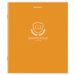 Тетрадь А5 80 л. BRAUBERG скоба клетка обложка картон "Knowledge" (14 штук в упаковке)