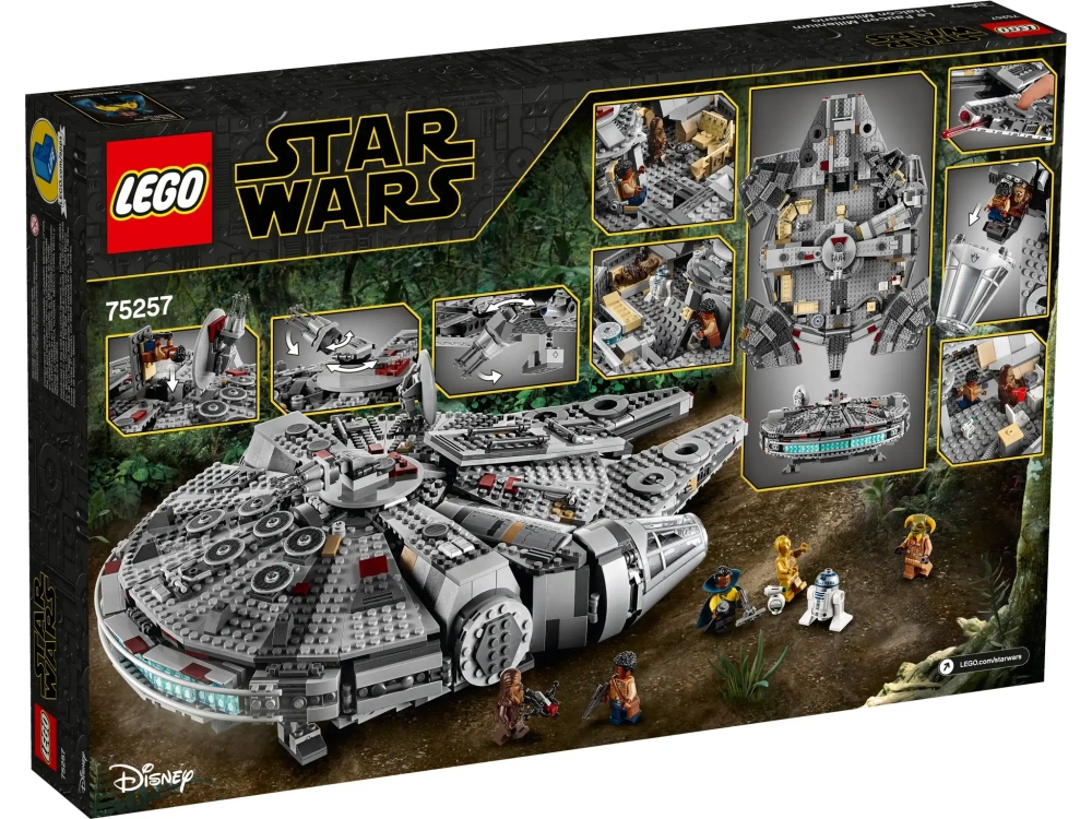 Конструктор LEGO Star Wars 75257 Сокол Тысячелетия