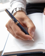 Шариковая ручка Sonnet Blue Lacquer CT 1931536, стержень: M, цвет чернил: black , в подарочной упаковке