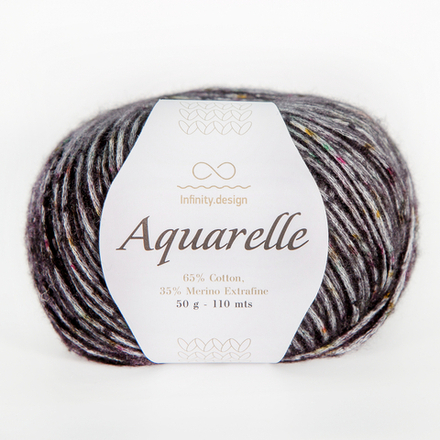 Aquarelle print (1090/Черный)