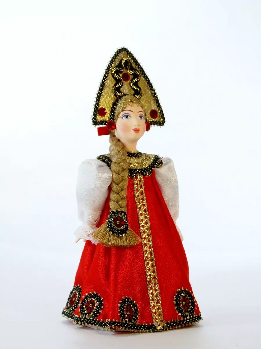 Кукла фарфоровая Русская красавица