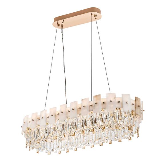 Подвесная светодиодная люстра Modelux Premium ML.6980.900P GD