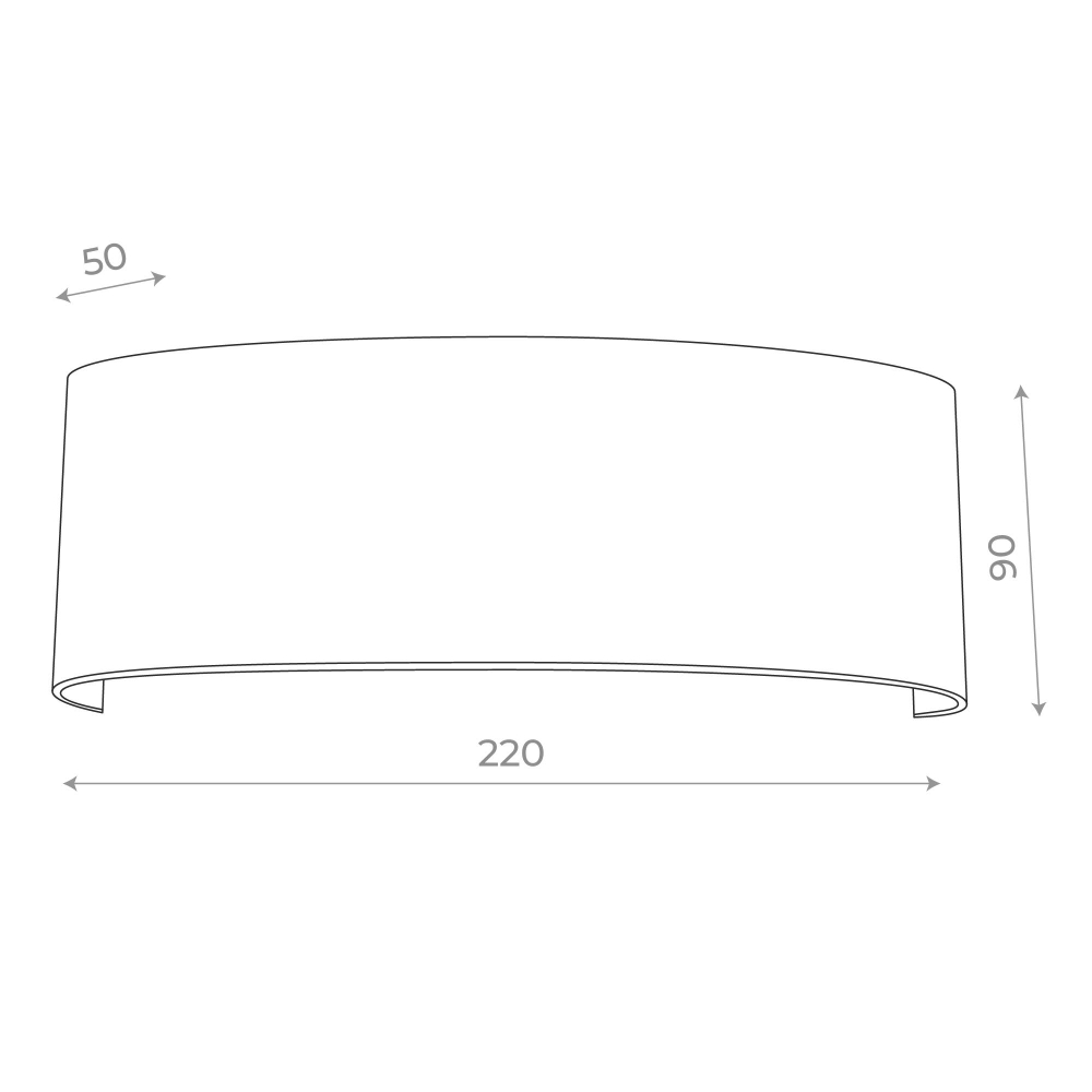 SL089.501.08 Светильник уличный настенный ST-Luce Белый кварцевый LED 8*1W 4000K BISELLO