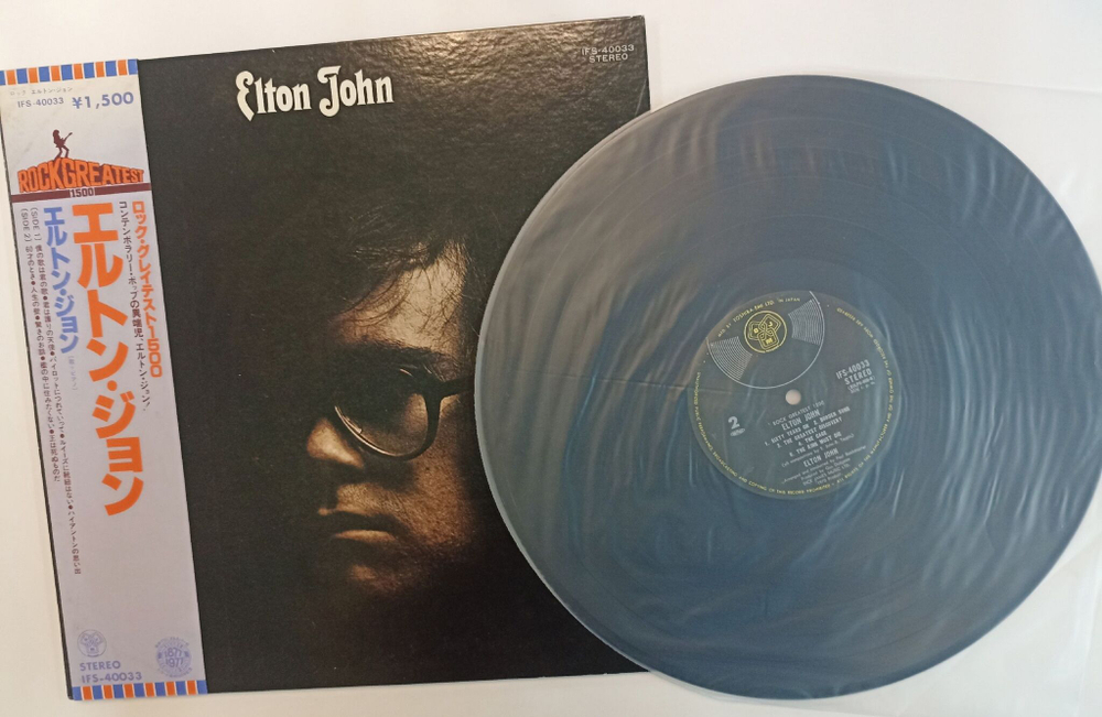 Винтажная виниловая пластинка LP Elton John Elton John (Japan 1978)