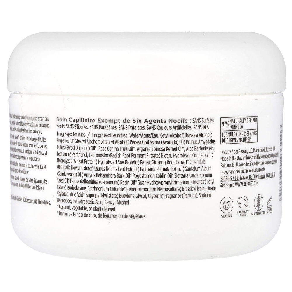 Briogeo, Don't Despair, Repair!™, маска для глубокого ухода, 236 мл (8 жидк. унций)