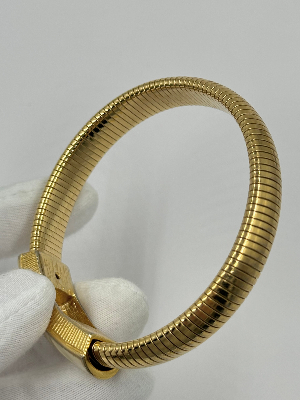 Брслет с кремовой эмалью Trifari