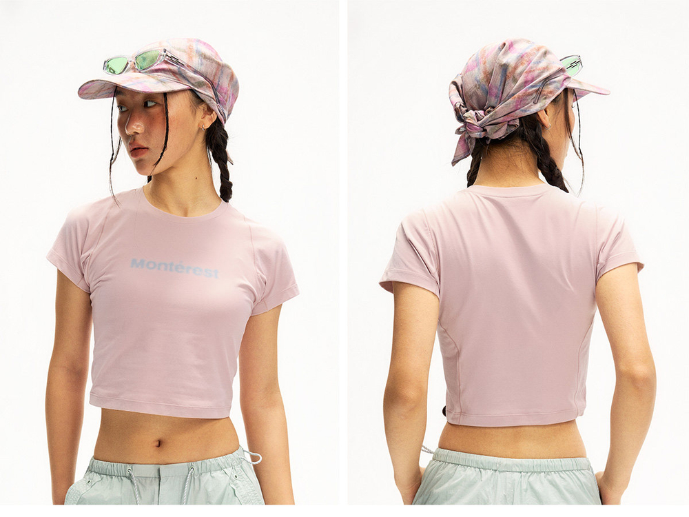 WMNS Футболка Nothomme Monterest розовый