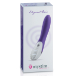 Фиолетовый вибратор Mystim Elegant Eric - 27 см. (Цвет: фиолетовый)