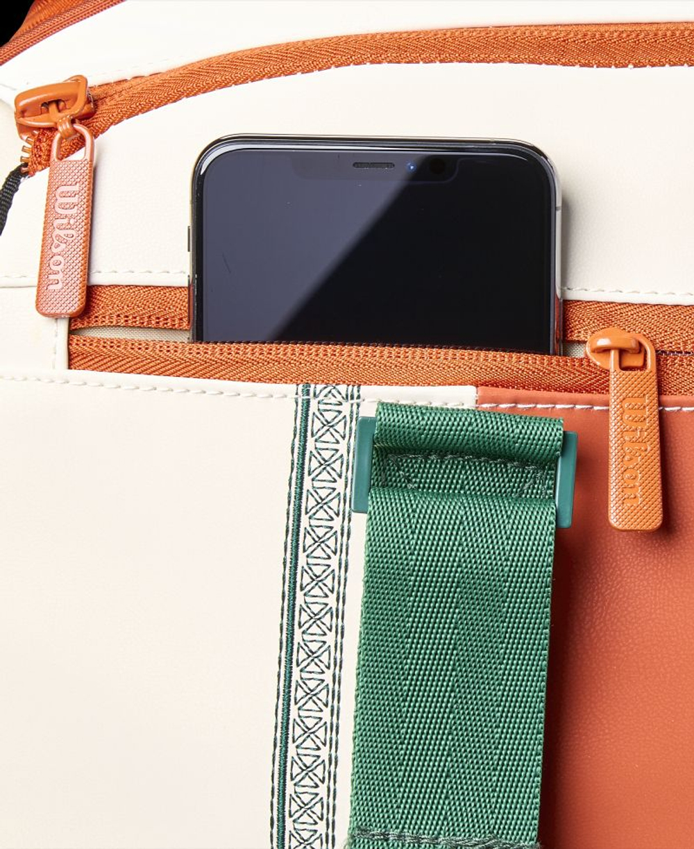 Теннисная сумка Wilson Roland Garros 2026 Small Duffel - cream/clay