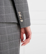 хлопковый пиджак jamata BOSS BLACK - серый(50494419)